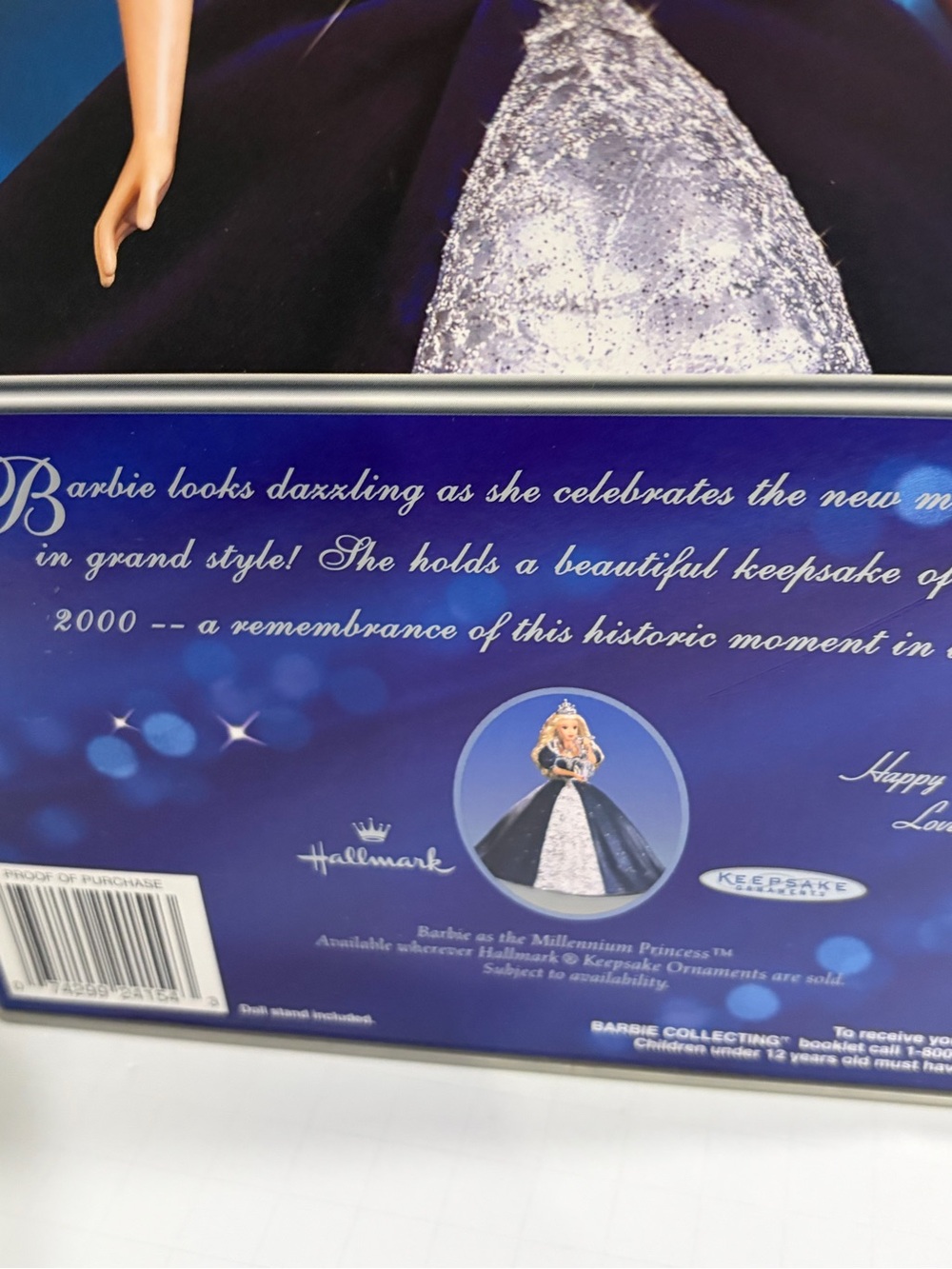 Mattel Barbie Millennium Princess Special Edition Doll 11.5” 2000 NIB Vintage - Picture 10 of 12